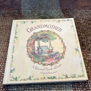Grandmother Record Book of Love NEW
